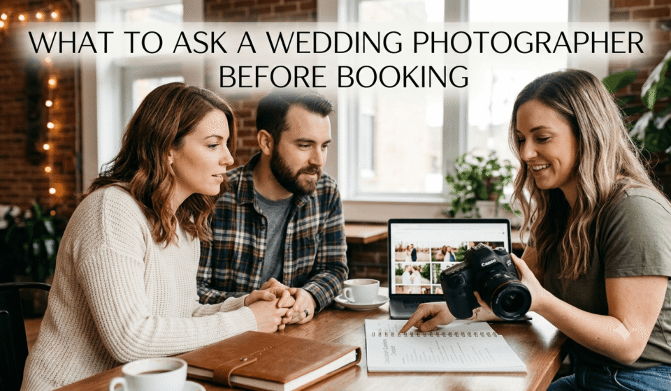 What to Ask a Wedding Photographer Before Booking: A Complete Guide for Couples