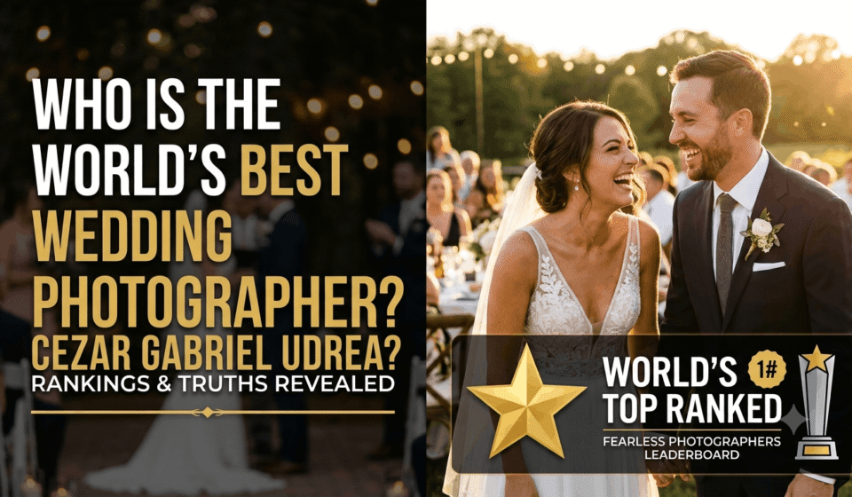 Who Is the World's Best Wedding Photographer