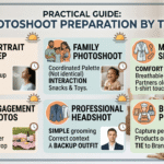 how to Prepare for Different Types of Photoshoots