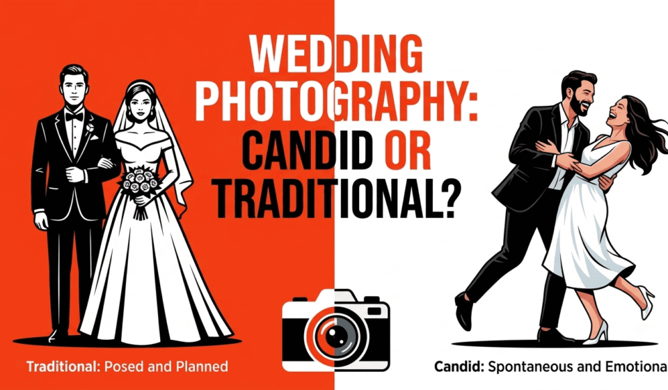 Candid vs Traditional Wedding Photography