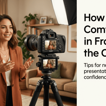 How to Feel Comfortable in Front of the Camera