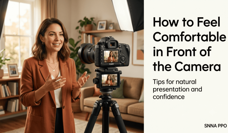 How to Feel Comfortable in Front of the Camera