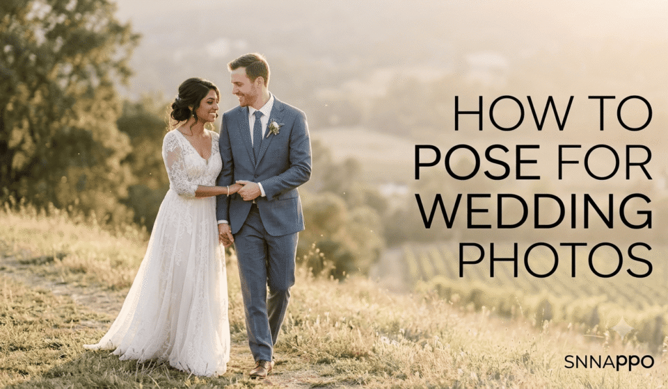 How to Pose for Wedding Photos